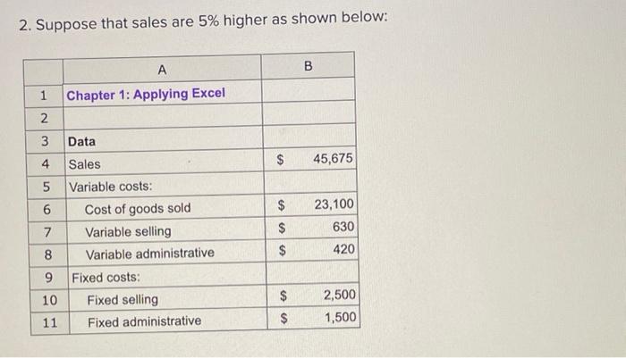 the dollar amounts in the data area of your worksheet so that