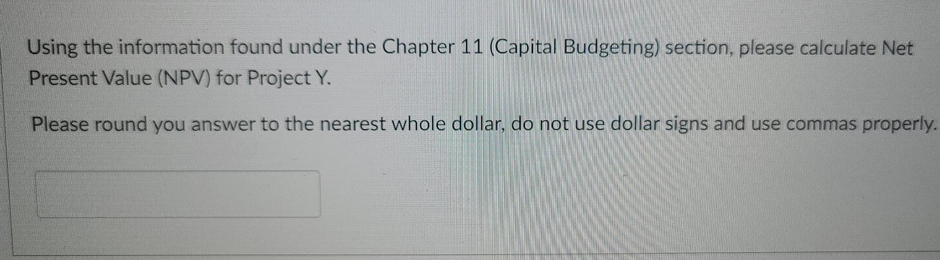 q 13 revise Using the information found under the Chapter 11 (Capital