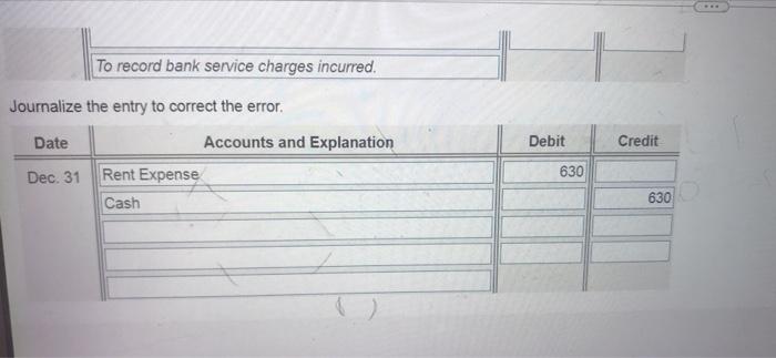 for December Beginning Balance $ Deposits and other Credits: Dec 1 EFT