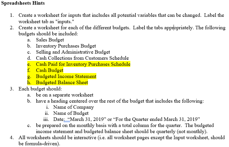 are: Total sales for the quarter - $340,000 Total purchases for the