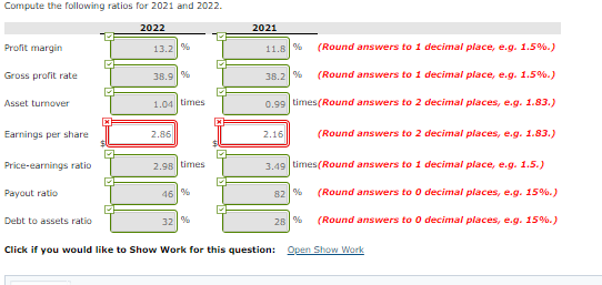 sheet and income statement data for Blue Corporation are presented here. BLUE