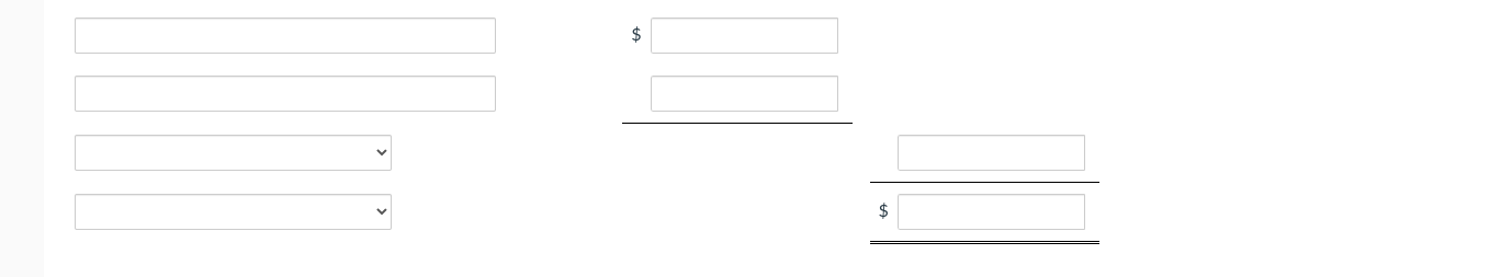 liabilities Shareholders' equity The following additional information is provided: $57,000 92,000 223,600