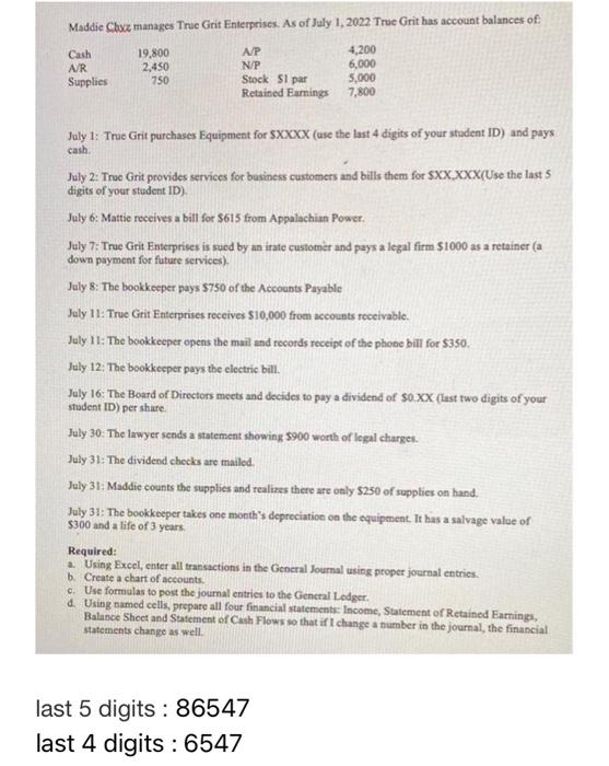 please answer a, b, c and d!!!!!!! please answer!! Maddie Chxz manages