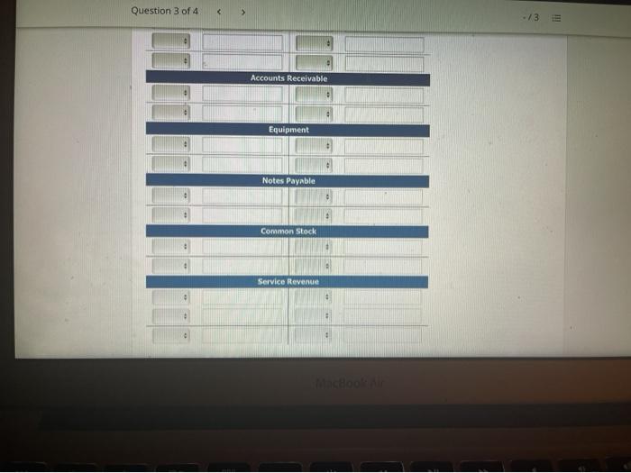 of Metlock, Inc. during its first month of operations are presented here.