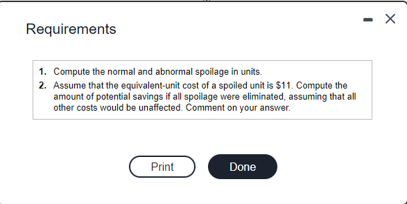 non-recuring and non-avoidable / recurring and avoidable / recurring and non-avoidable) The
