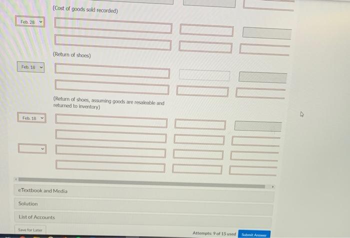 partially correct. Bridgeport Shoe Sales has a January 31 fiscal year-end. At