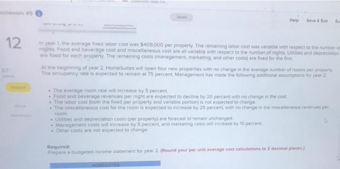 properties. The chain has 21 properties with an average of 200 rooms