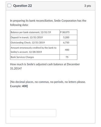  What is the answer? D Question 22 3 pts 5.200 6.750