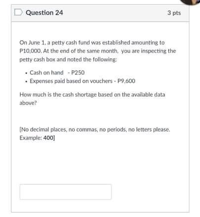In preparing its bank reconciliation, Smile Corporation has the following data: Balance