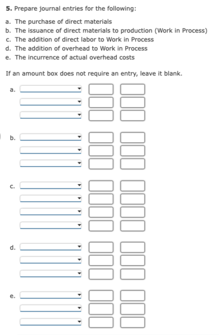 the year, Algers had the following standard cost sheet: Direct materials (5