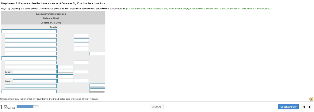  Requirement 1 and 2 is done. Only need help with requirement