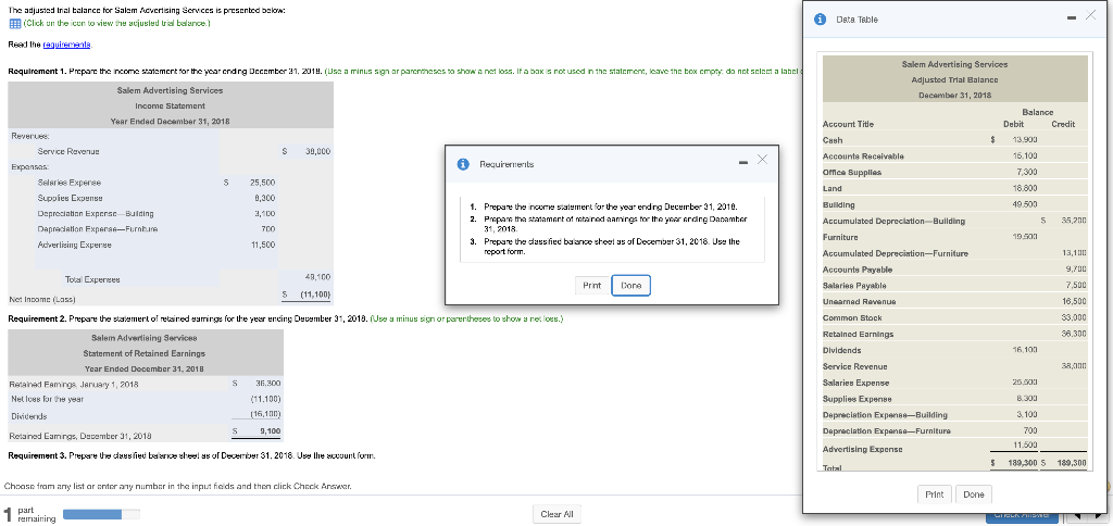 3 Requirement 3. Prepare the dass ie baarsteel as of December 31,