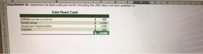 direct maledols, direct labor and factory overhead costs are as follows: Create