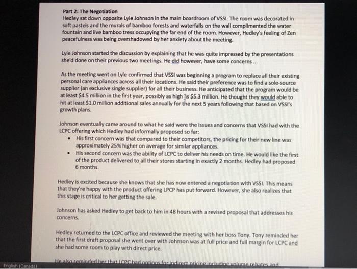  1. Hedley has multiple options to address Lyle's concerns about the