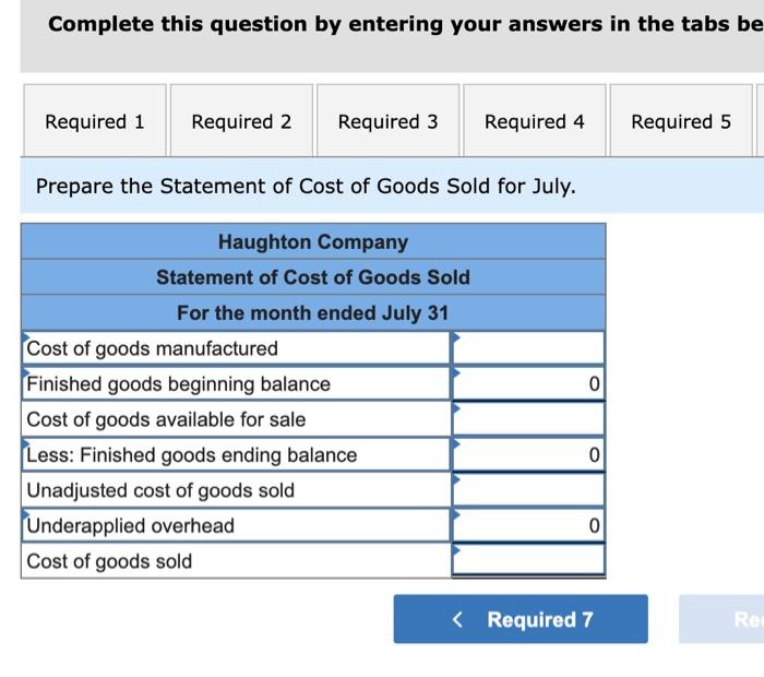 used Direct labor Factory overhead applied Total current manufacturing costs Add: Beginning
