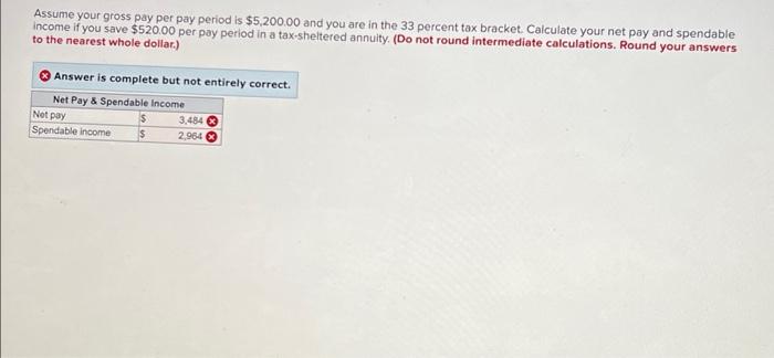 some help me with problem! Assume your gross pay per pay period