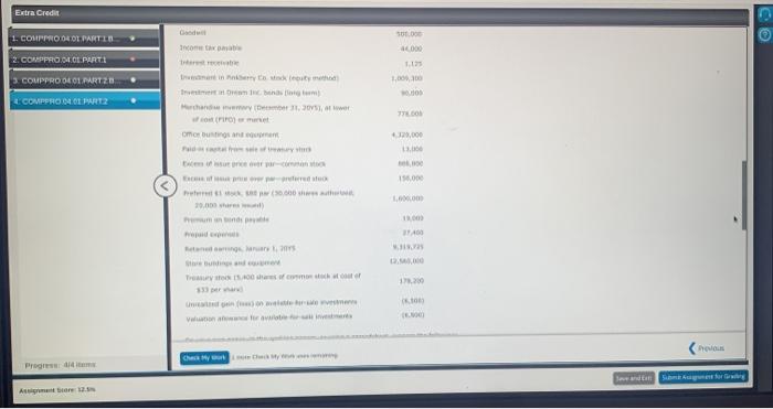 power the staff entre here in de E COMPPROLOL PART 2 Income