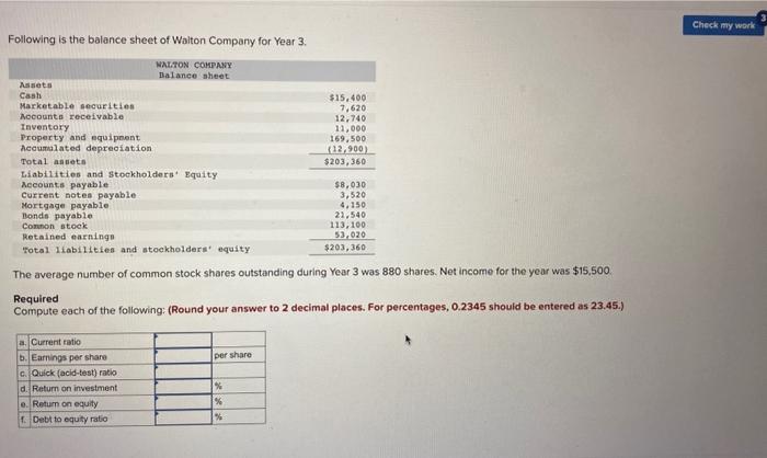 how do i solve this Following is the balance sheet of Walton