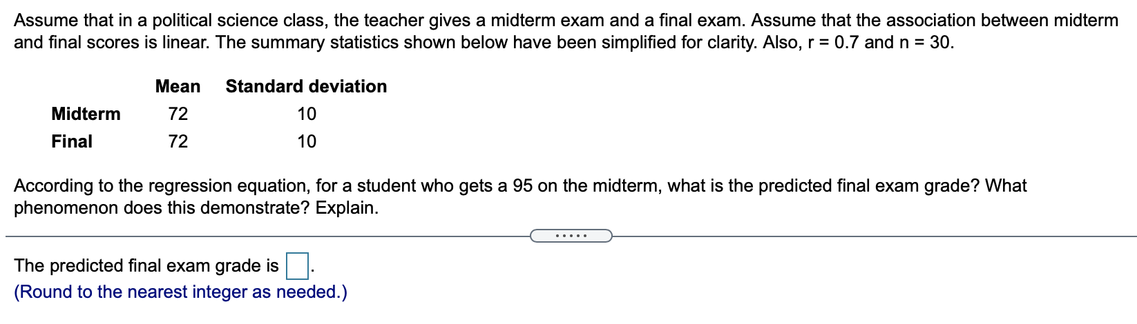 per year, for men and women in various cities. The correlation is
