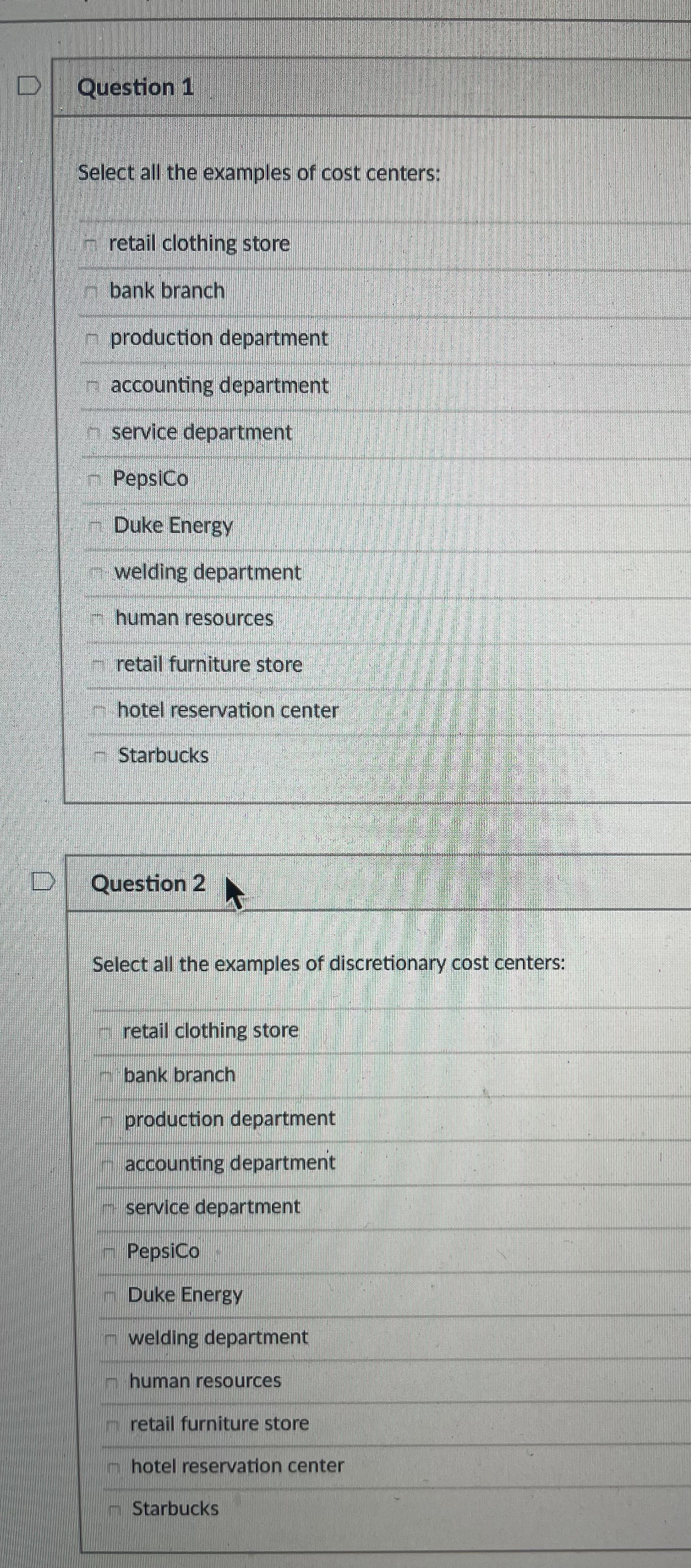 0. Company E has two divisions, Division A and Division B. Division