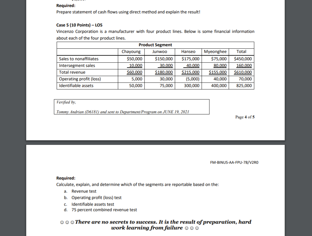 for the year was $2,160,000, COGS was $1,520,000, operating expense was $481,800