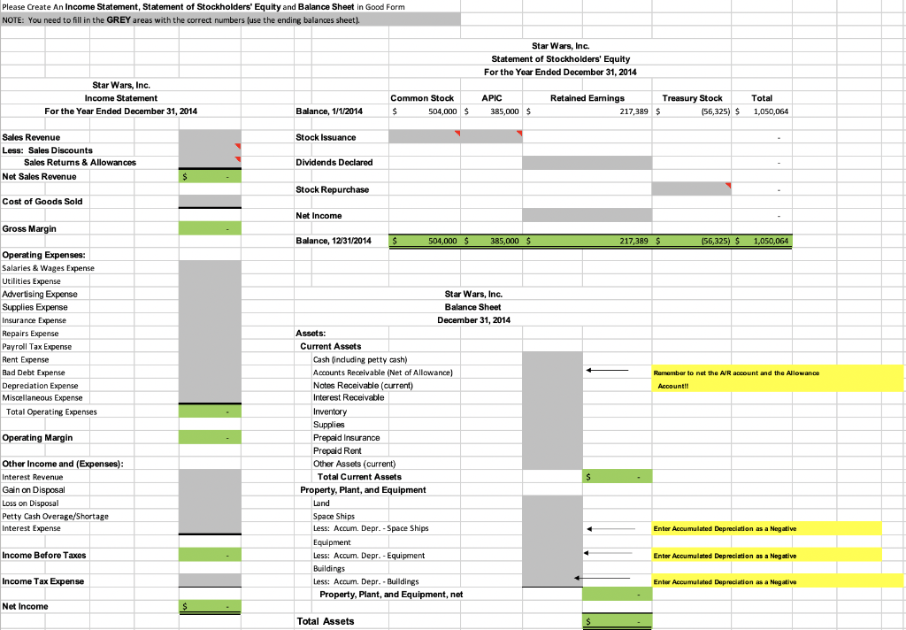 (all other regular transactions have already been recorded for the year) and