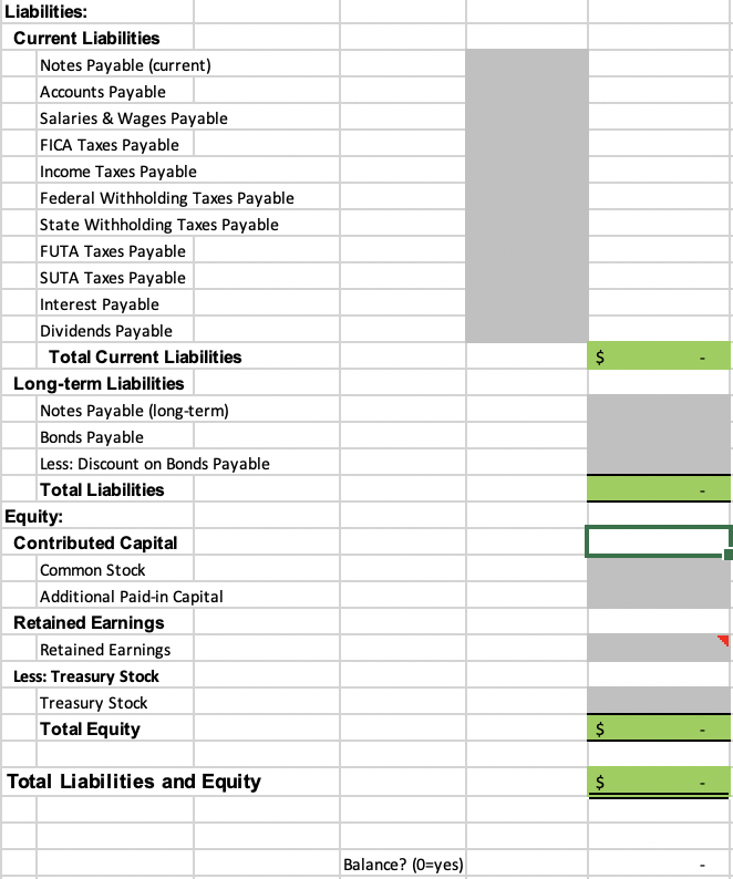 all of the year-end adjusting entries. You will journalize all transactions and