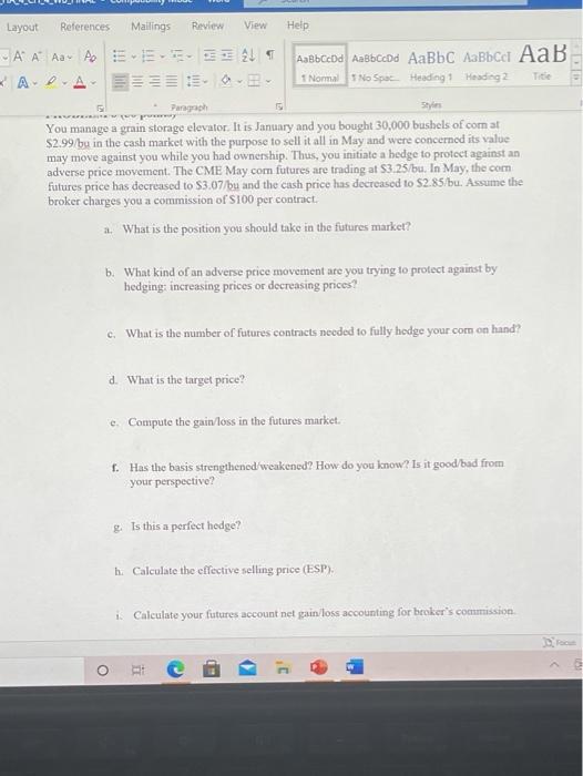  Help Layout References Mailings Review View A A A A E