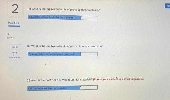 Excel 2 3 Data 4 Beginning work in process inventory 5 Units