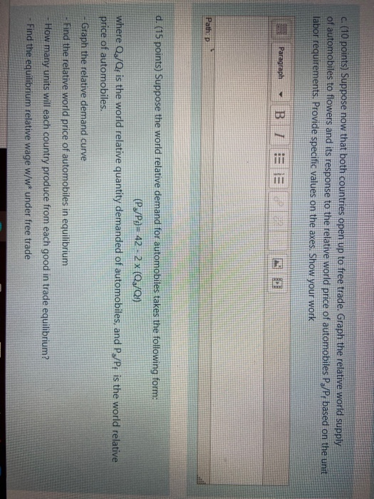 test tomorrow and really needed help with these questions asap so I