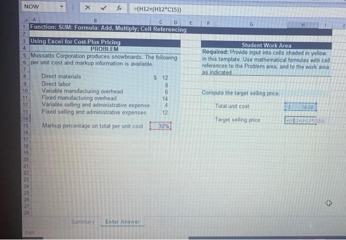 WHAT IS THE CORRECT FORMULA?????????n B G Student Work Area Required: Provide