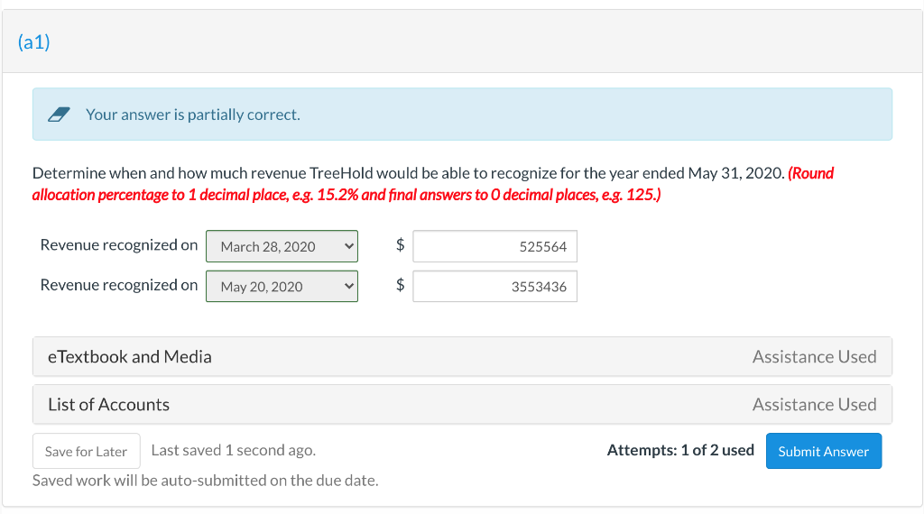 Please check the question below, the dates seem to be right but