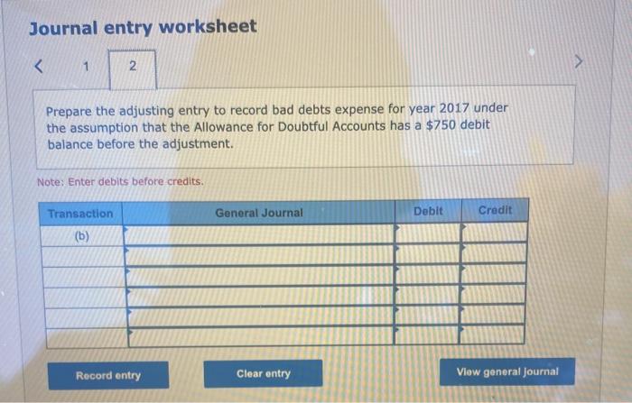 annual credit sales of $885.000. Chan records its Bad Debts Expense for