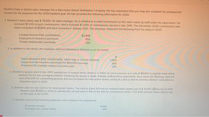 Sheldon Daly is district sales manager for a Vancouver based distribution