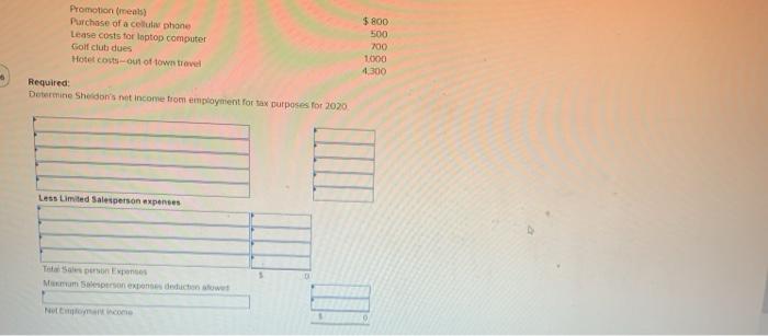 company. He has requested that you help hom establish his employment income