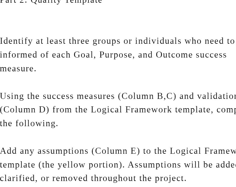 aIL LILY Template Identify at least three groups or individuals who