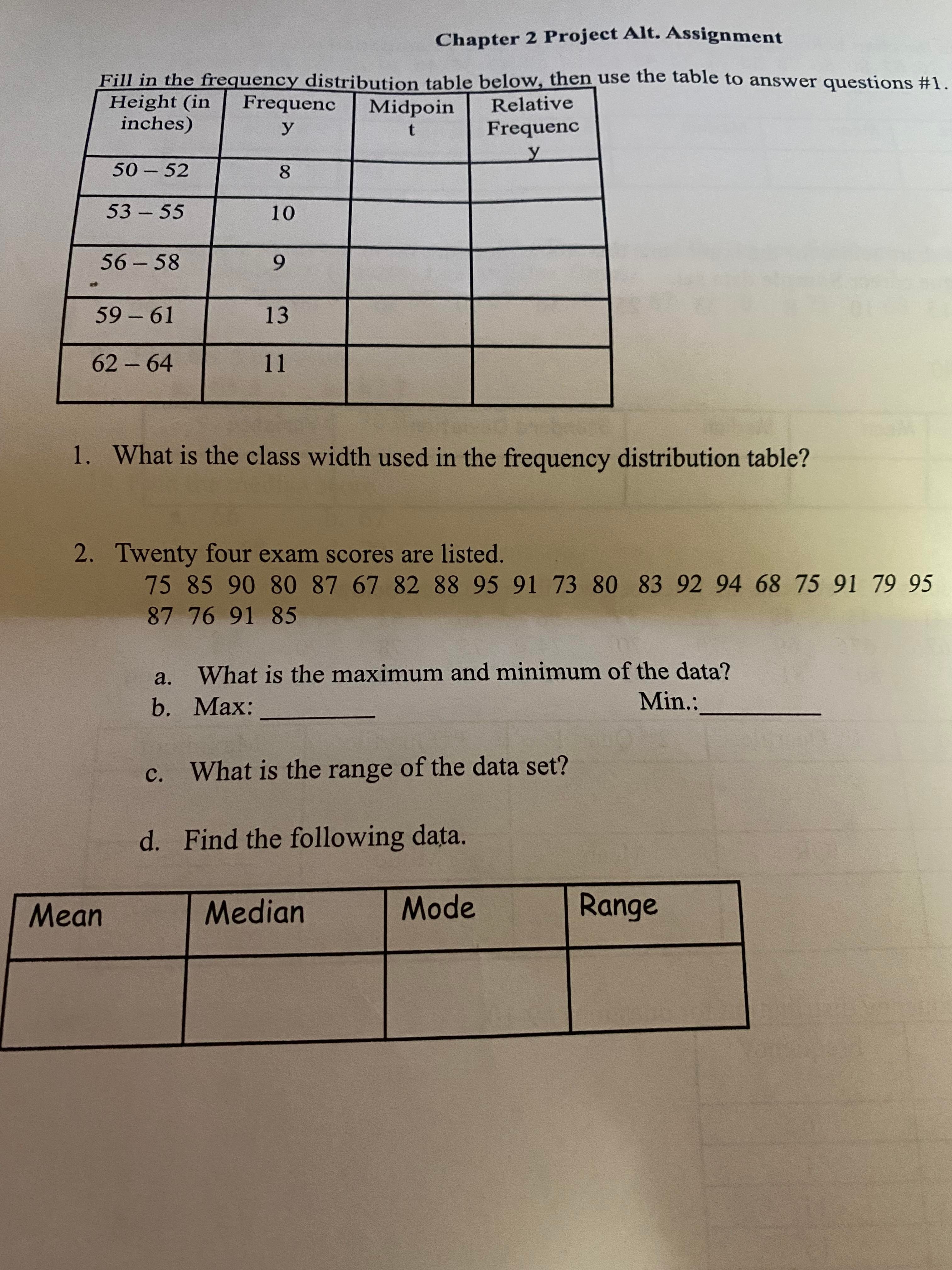 d. 41 15. What is the shape of the stemplot? a. Symmetric