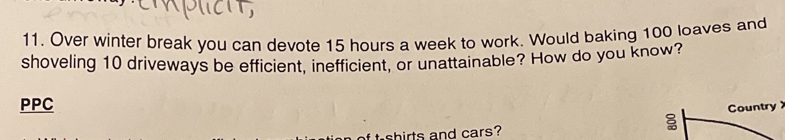  implicit, 11. Over winter break you can devote 15 hours a