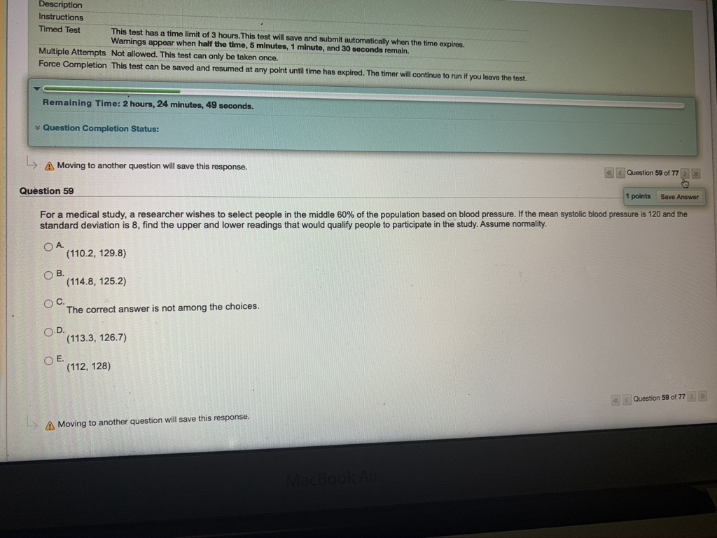 time, 5 minutes, 1 minute, and 30 seconds remain. Multiple Attempts Not