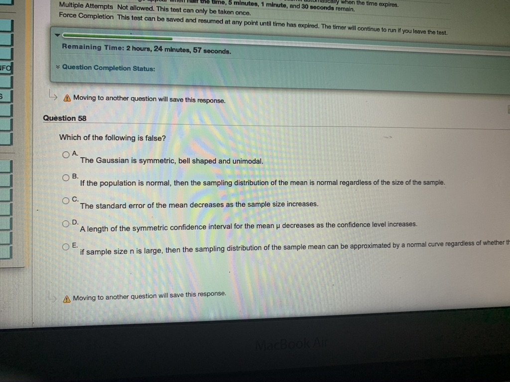 time limit of 3 hours. This test will save and submit automatically