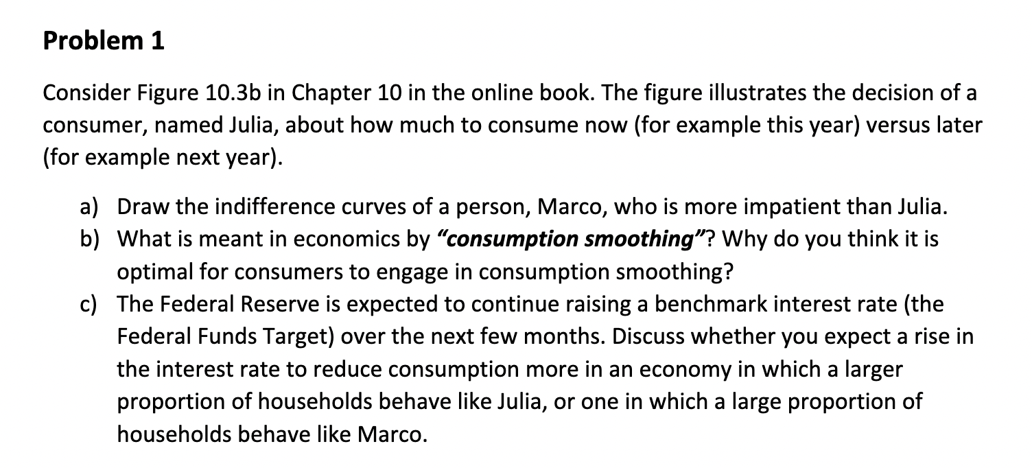 Problem 1 Consider Figure 10.3b in Chapter 10 in the online