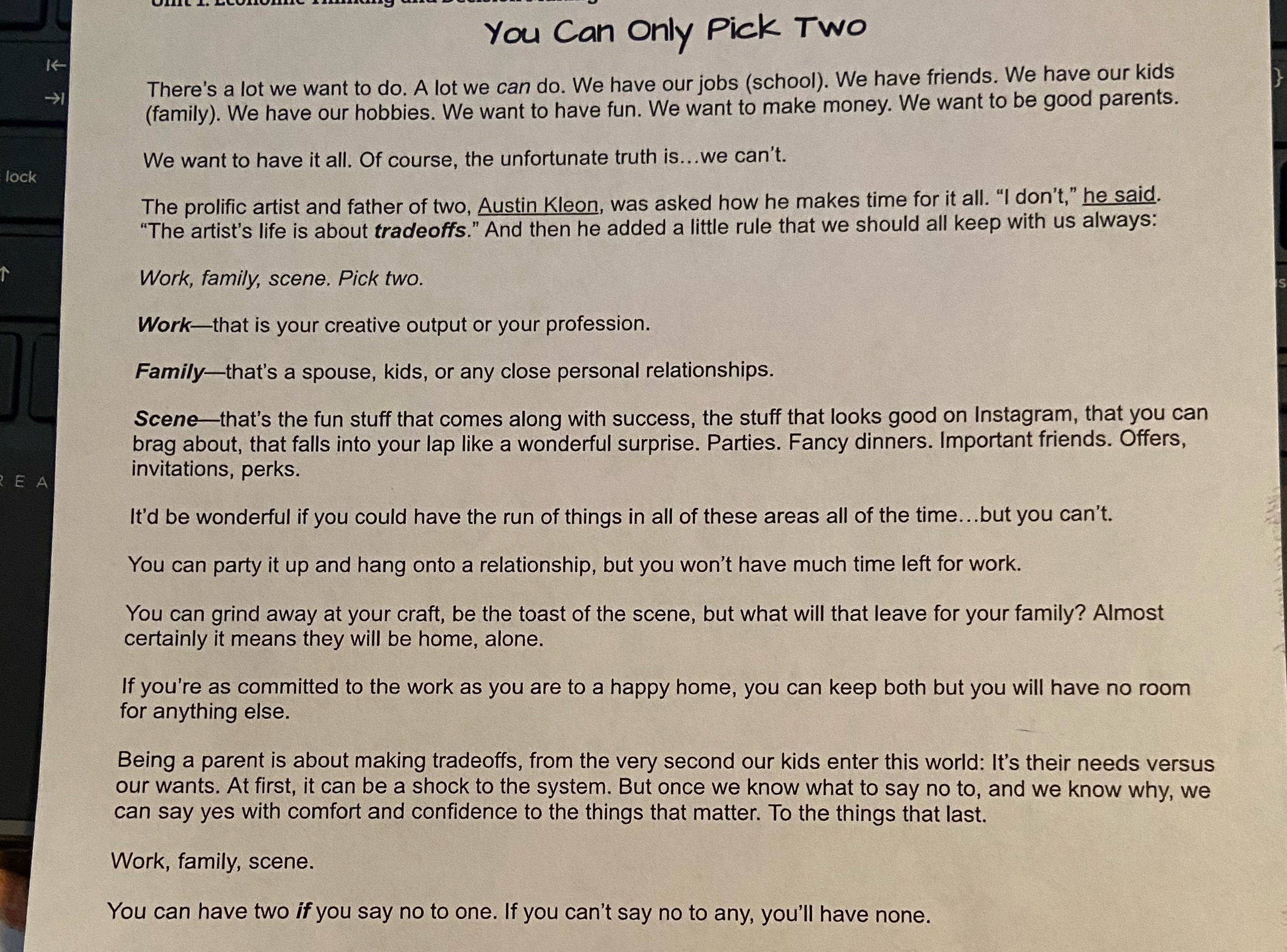 Read document in the picture and answer this questionRespond to this reading