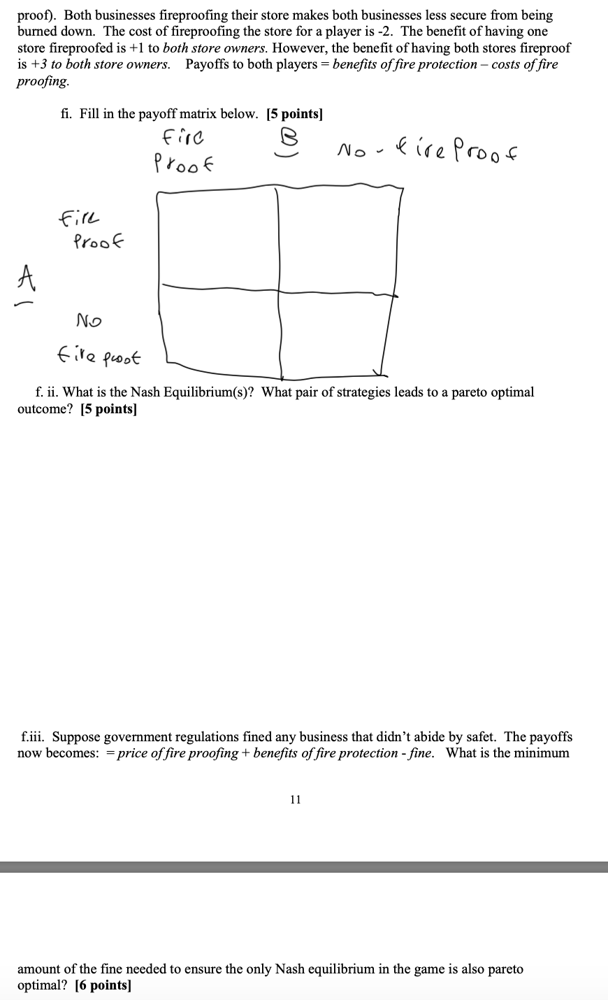 results hold when a rm has market power. Consider the following setup: