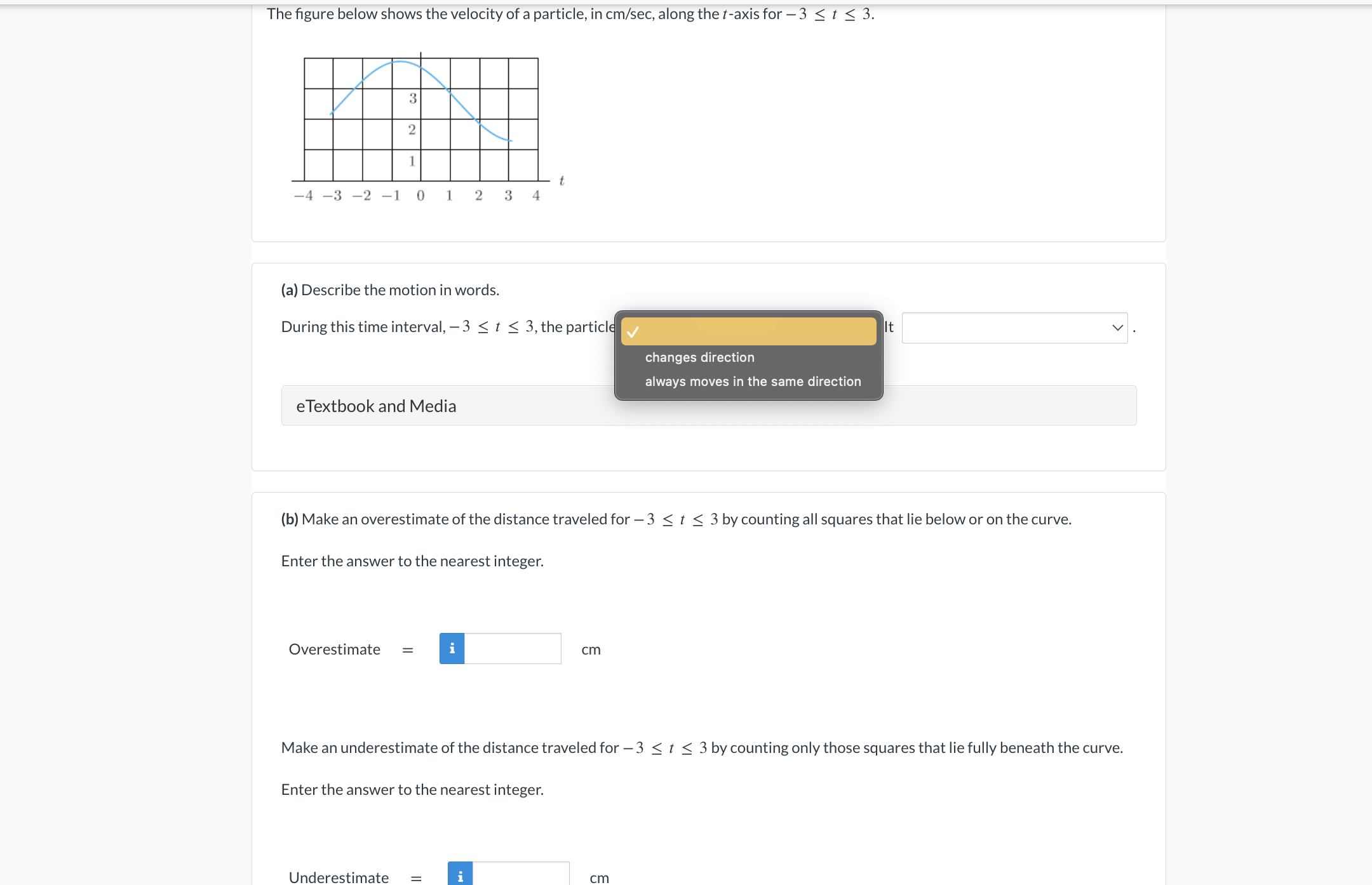 of the car while it is accelerating. velocity (ft / sec) t