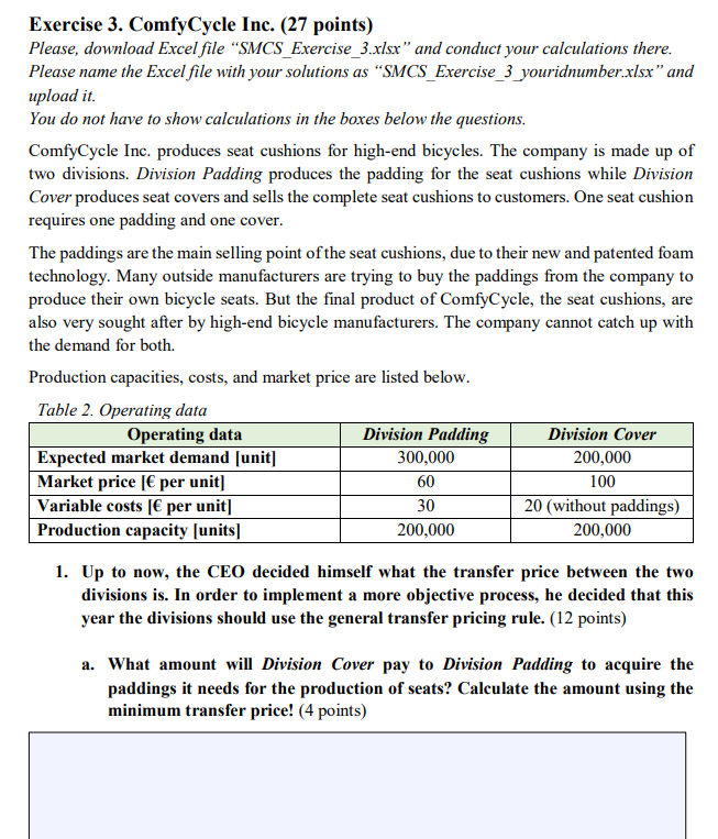Please answer questions 1b and 1c, i know the answer to the