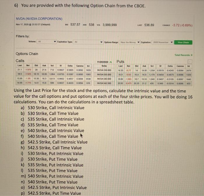  need help on problem 6. part a) - p) please and