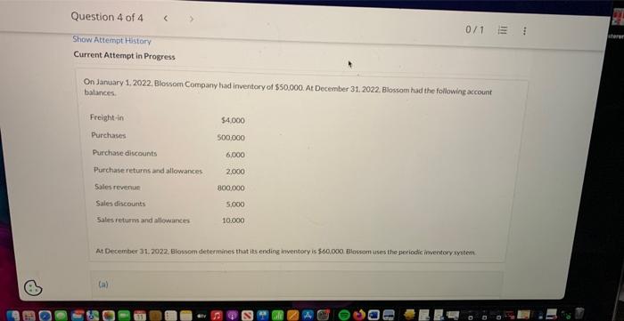 Please provide all the steps I need to solve the Gross Profit.