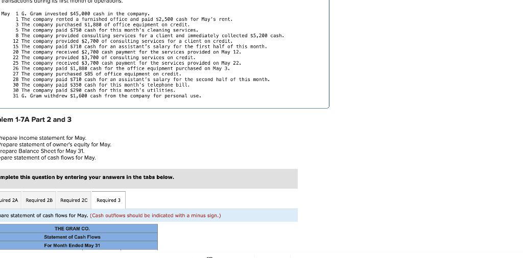 Complete this question by entering your answers in the tabs below. Required