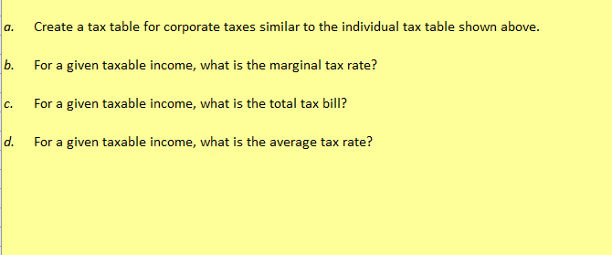 Excel to find the marginal tax rate can be accomplished using the
