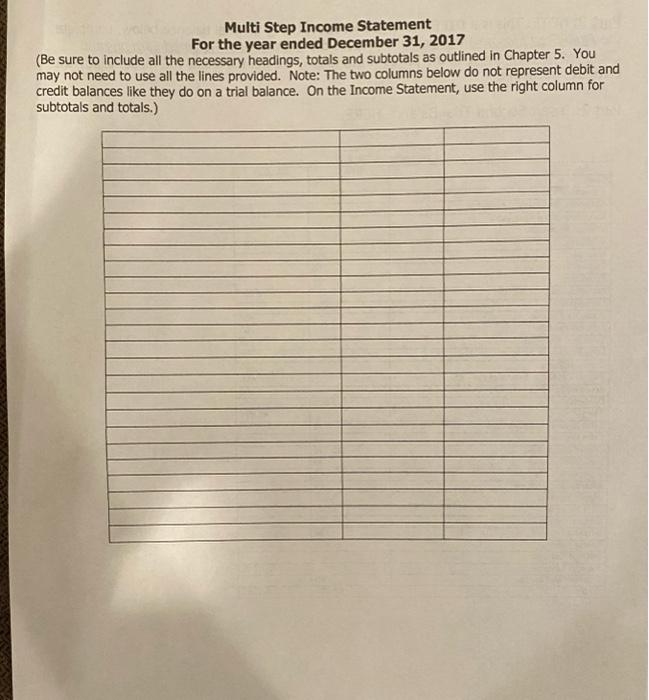 prepare the Statement Of Retained Earnings and Classified Balance Sheet. King Company